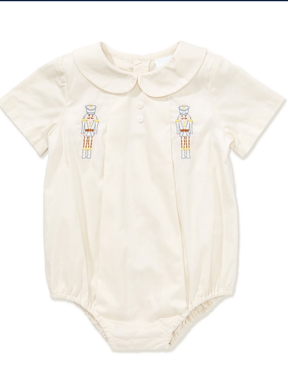 Edgehill Collection x The Broke Brooke Baby Boys Nutcracker One-Piece Romper 6M